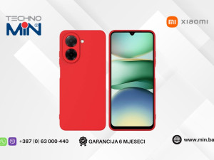 Xiaomi Redmi A5 silikonska maska Crvena