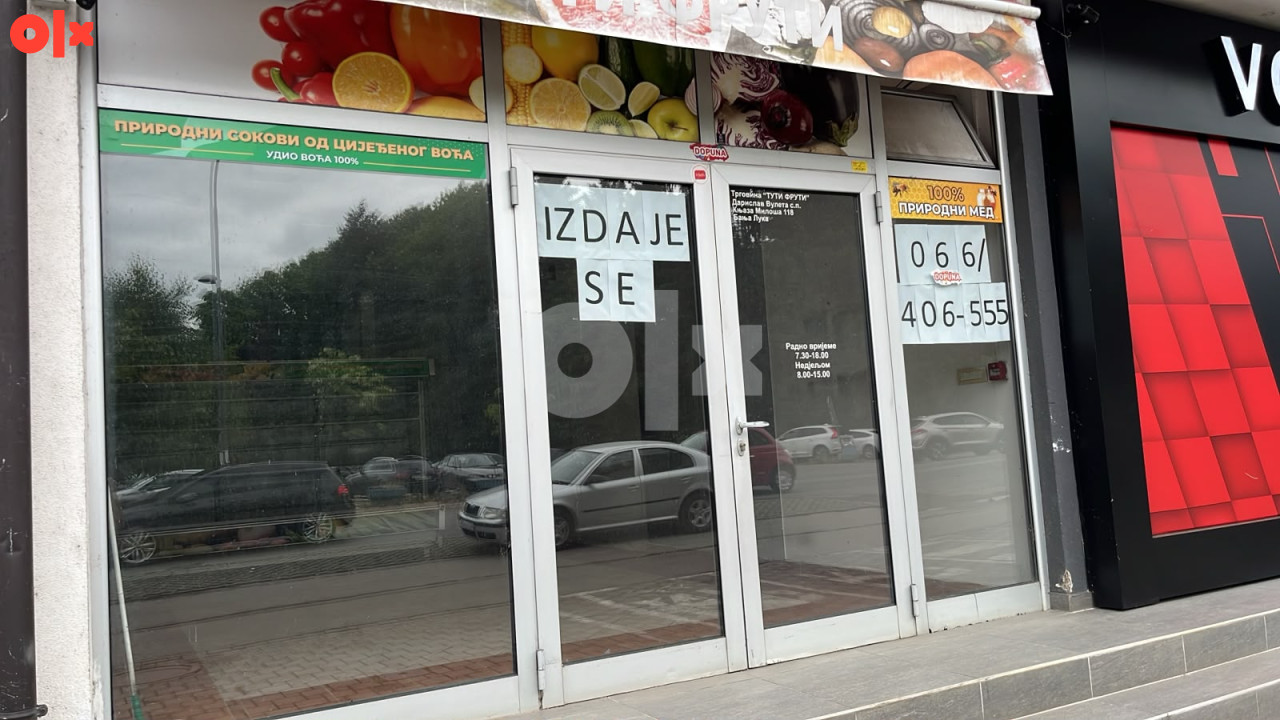 Poslovni prostor, Lazarevo Banja Luka 40m2