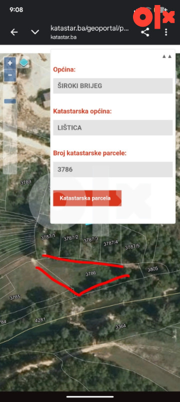Zemljiste siroki brijeg, livada