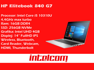 Laptop HP Elitebook 840 G7 Core i5 10th gen.
