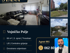 Prodaja trosoban stan  Sarajevo - Novi Grad