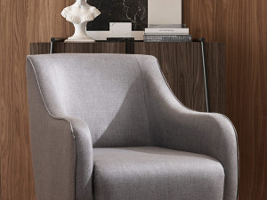 Wing Chair Belissimo - Siva