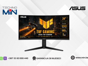 Gaming Monitor Asus TUF VG34VQL3A 34" Curved VA WQHD, 180Hz, 1ms