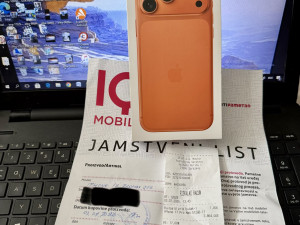 IPHONE 17 PRO MAX 512GB ORANGE NOV VAKUM 2GOD GARANCIJA RACUN