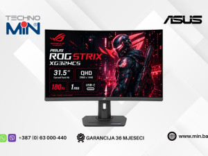 Gaming Monitor Asus ROG Strix 31.5" Curved Fast VA QHD 180Hz 1ms