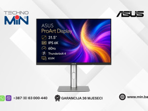 Monitor Asus ProArt Display 31.5" IPS 6K, 60Hz, Thunderbolt 4 KVM