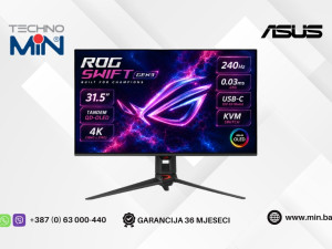 Gaming Monitor Asus ROG Swift Gen3 31.5" Tandem QD-OLED 4K 240Hz