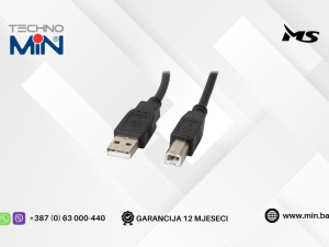 MS USB-A na USB-B kabal za štampač 2.0 1m