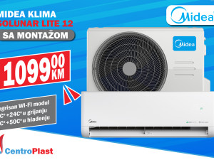 Midea Solunar lite 12 sa montažom