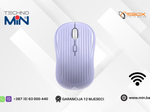 SBOX Bežični Bluetooth miš WM-602 1600DPI, Ljubičasti