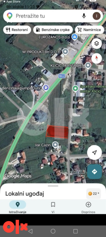 Zemljište Cazin 2