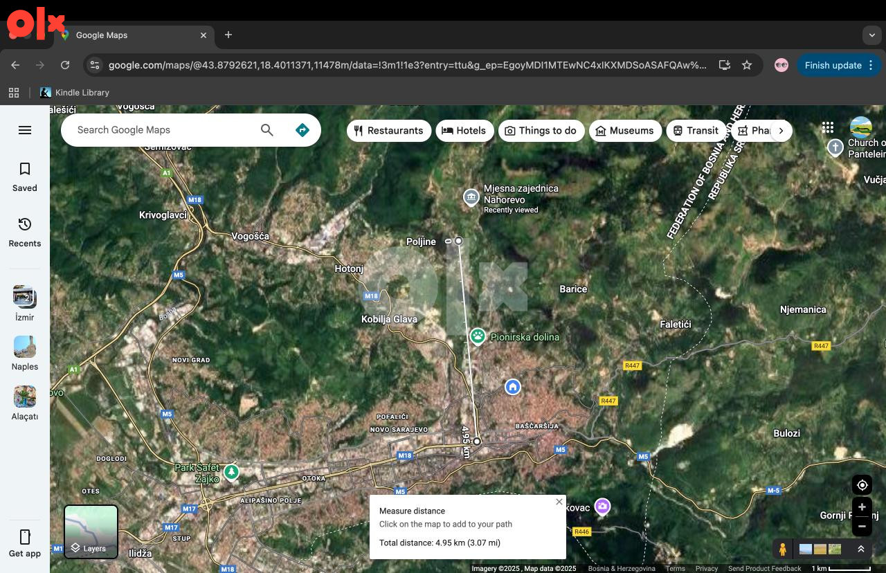 Poljine - panoramski pogled,kuća 50m2, parcela 1215 m2, uknjiženo 6