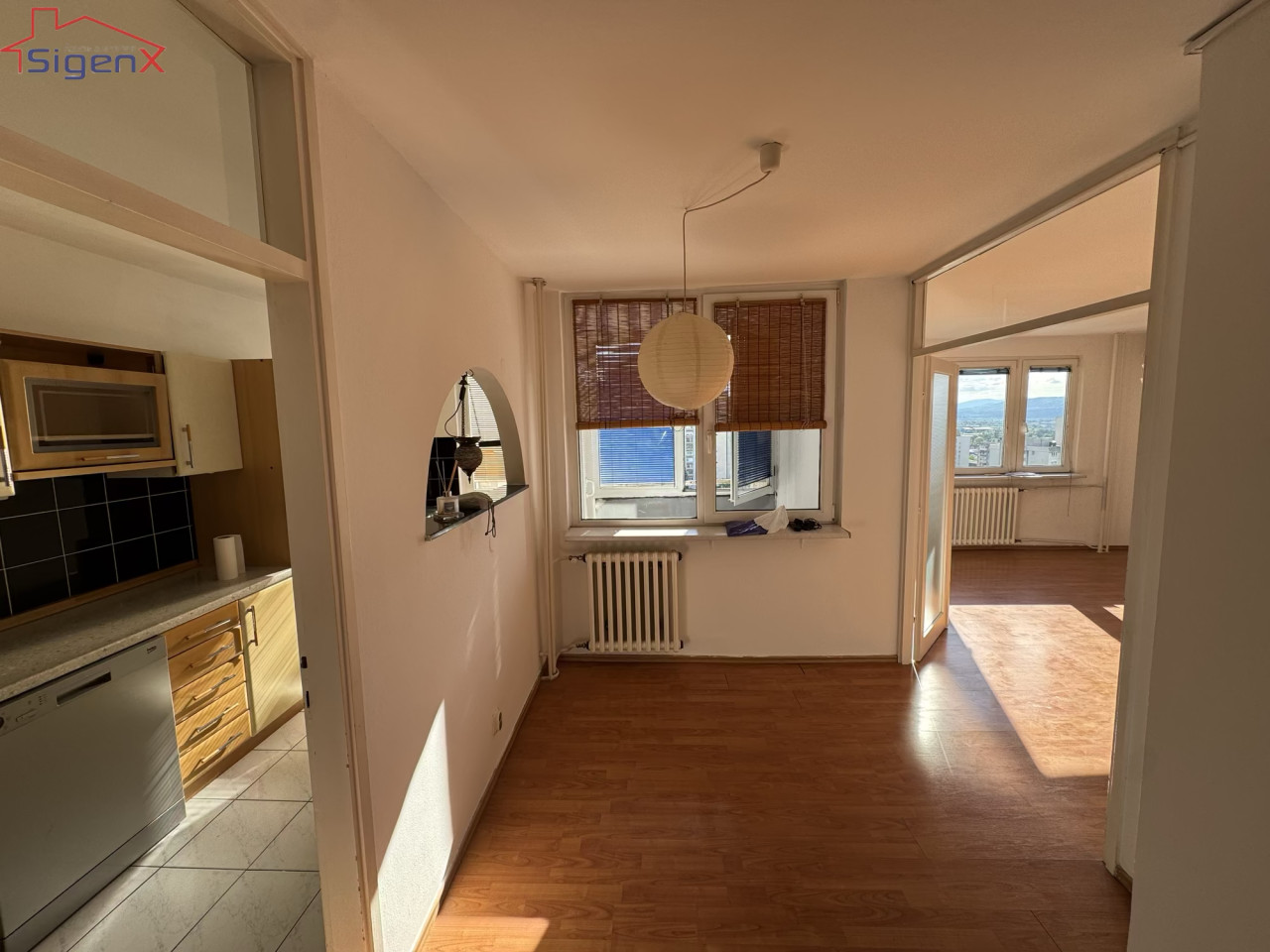 Veći dvosoban stan/Alipašino Polje/polunamješten/63m2/12.sprat 3