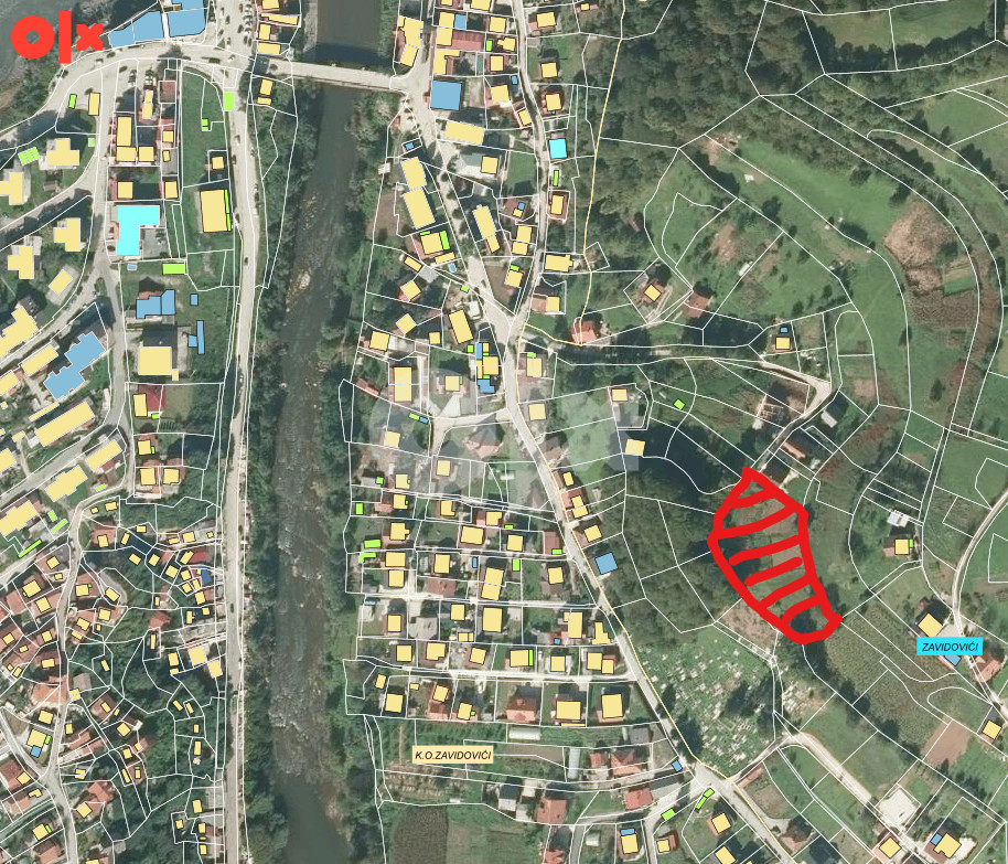 Zemljište Zavidovići 3316m2 3