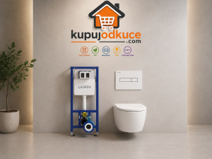 Laufen Set vodokotlić sa tipkom Ineo Nova +wc šolja Una Kalla