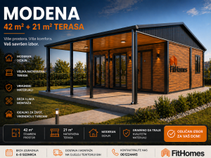 Montažna kuća 42m2