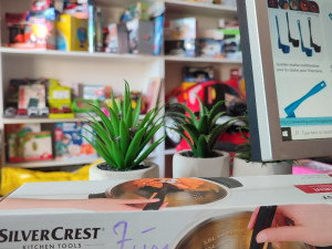 SilverCrest  rotirajuća spatula kasika suđe