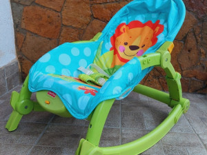 LEZALJKA LJULJASKA ZA BEBE  FISHER PRICE+VIBRACIJE (0-18kg)