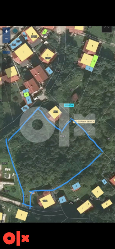 Zemljište u predgrađu Zenice