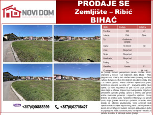 PRODAJE SE - Parcela - Ribić - BIHAĆ