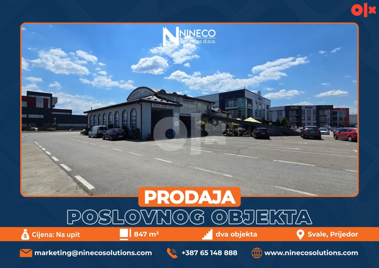 INVESTICIJSKO ZEMLJIŠTE SA OBJEKTIMA - PRIJEDOR - 3.754 m2