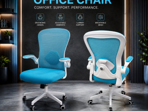 Kancelarijska - Uredska / Office Stolica Blue Mesh