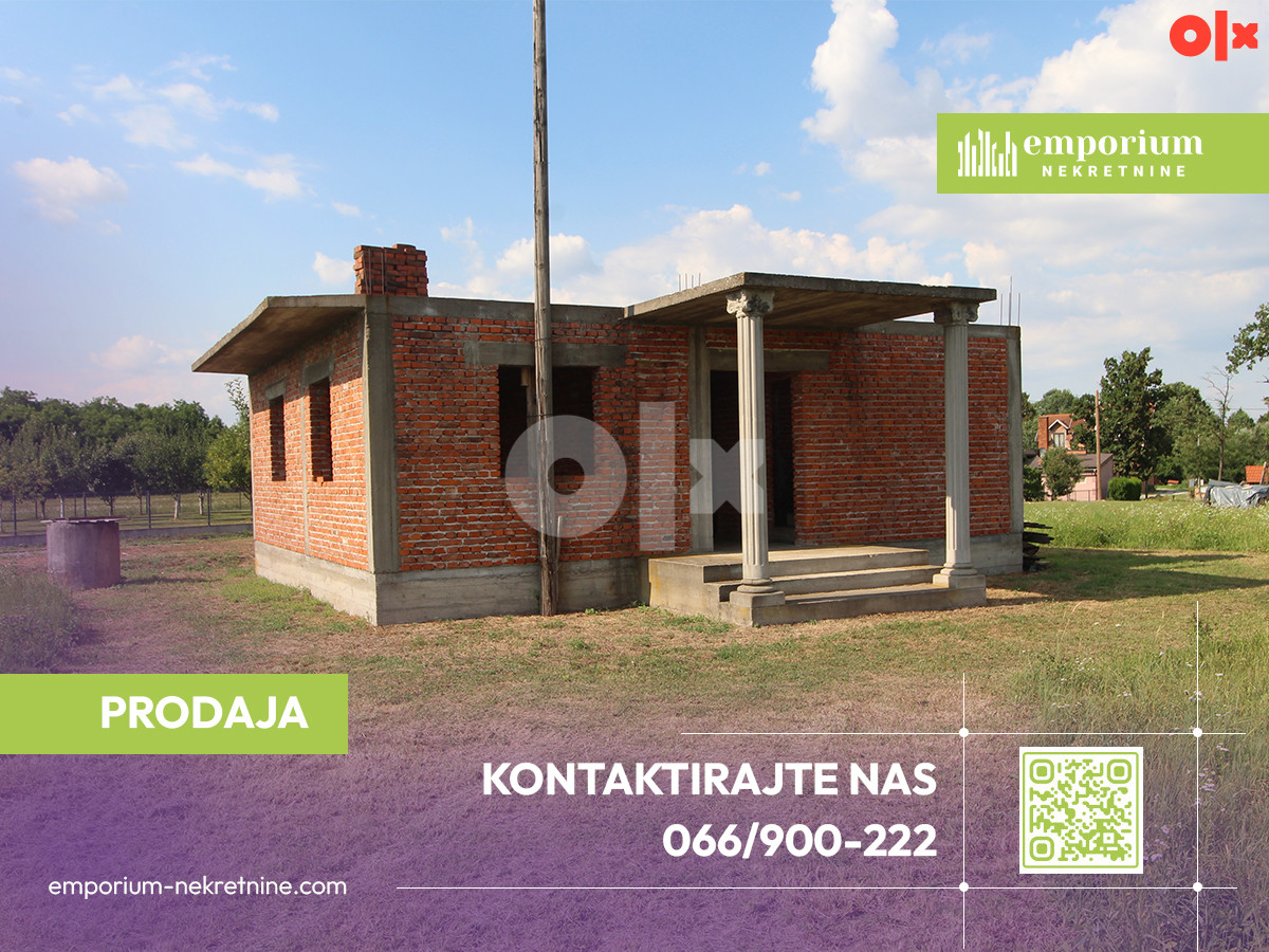 Nedovršena kuća sa placem od 2.868 m2 u Pelagićevu ID: 2744/EN