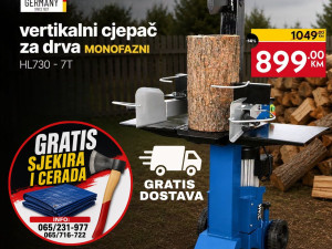 Scheppach cjepač drva 7T HL730 GRATIS OPREMA BESPLATNA DOSTAVA
