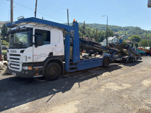 Scania p380 autotransporter Groenewold vucna sluzba