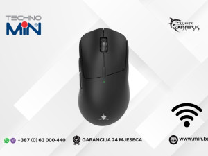 White Shark TOR WGM-5024 3-Mode Gaming miš 12000 DPI, Crni