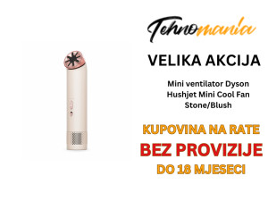 Mini ventilator Dyson Hushjet Mini Cool Fan Stone/Blush