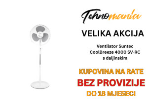 Ventilator Suntec CoolBreeze 4000 SV-RC s daljinskim