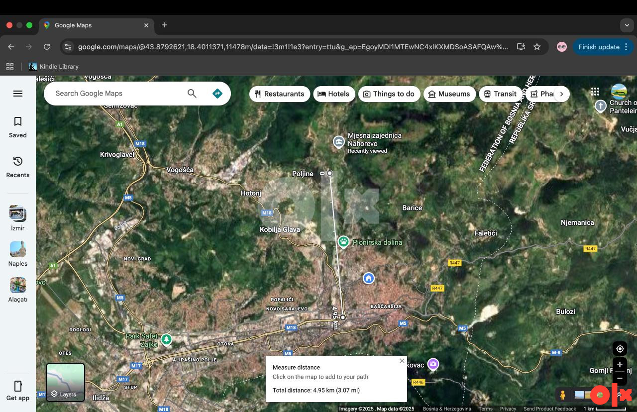 POLJINE Kuća "iznad oblaka" Panoramski pogled na Sarajevo 1215m2 15