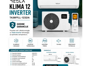 TESLA klima 12 Inverter TA36FFLL-1232IA