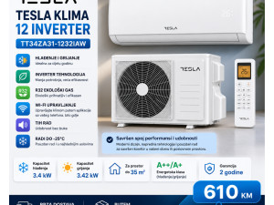 TESLA klima 12 Inverter TT34ZA31-1232IAW WiFi