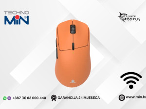 White Shark TOR WGM-5024 3-Mode Gaming miš 12000 DPI, Narandžasti