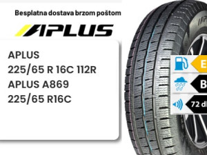225/65 R 16C 112R APLUS A869