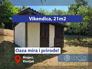 LOCUS: Vikendica na parceli 1.590m2, Brnjaci, Kiseljak