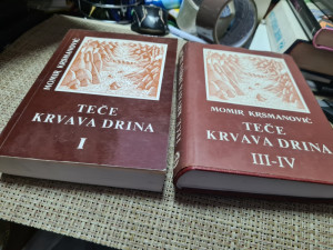 TEČE KRVAVA DRINA 1-4 , MOMIR KRSMANOVIĆ