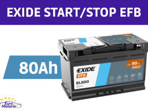AKUMULATOR EXIDE 80Ah START/STOP EFB - BESPLATNA DOSTAVA