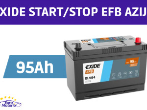 AKUMULATOR EXIDE 95Ah START/STOP EFB AZIJA - BESPLATNA DOSTAVA