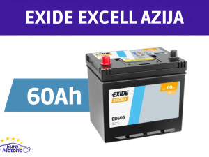 AKUMULATOR EXIDE 60Ah AZIJA (L+) - BESPLATNA DOSTAVA
