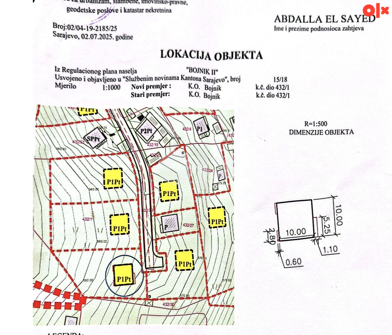 Zemljište Sarajevo - Novi Grad 4