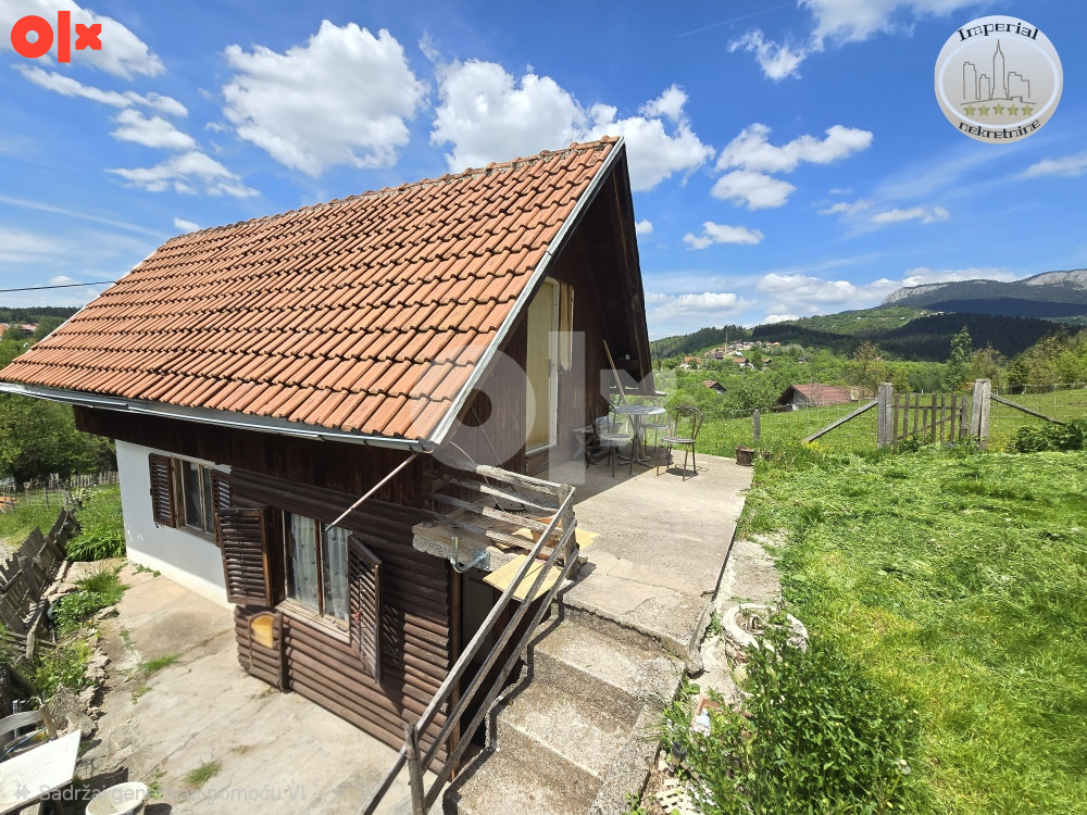 Vikendica Pale, Javor, cca 60m2, 475m2 okućnice