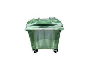 Plastični kontejner za smeće 1100 L ravan poklopac