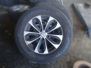 Aluminijske felge 16ke DACIA DUSTER 2013-2018 5x114.3 215 65 r16