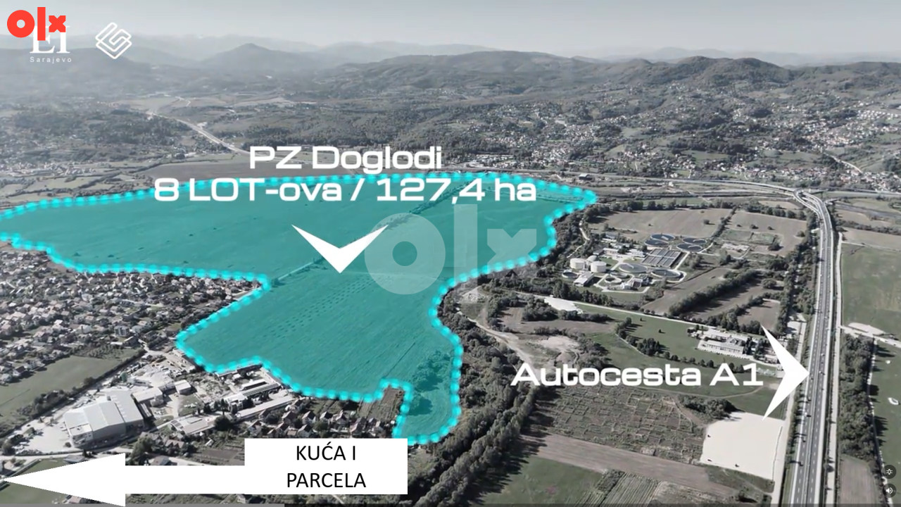Kuća i dulum zemljišta - Doglodi Ilidža 25