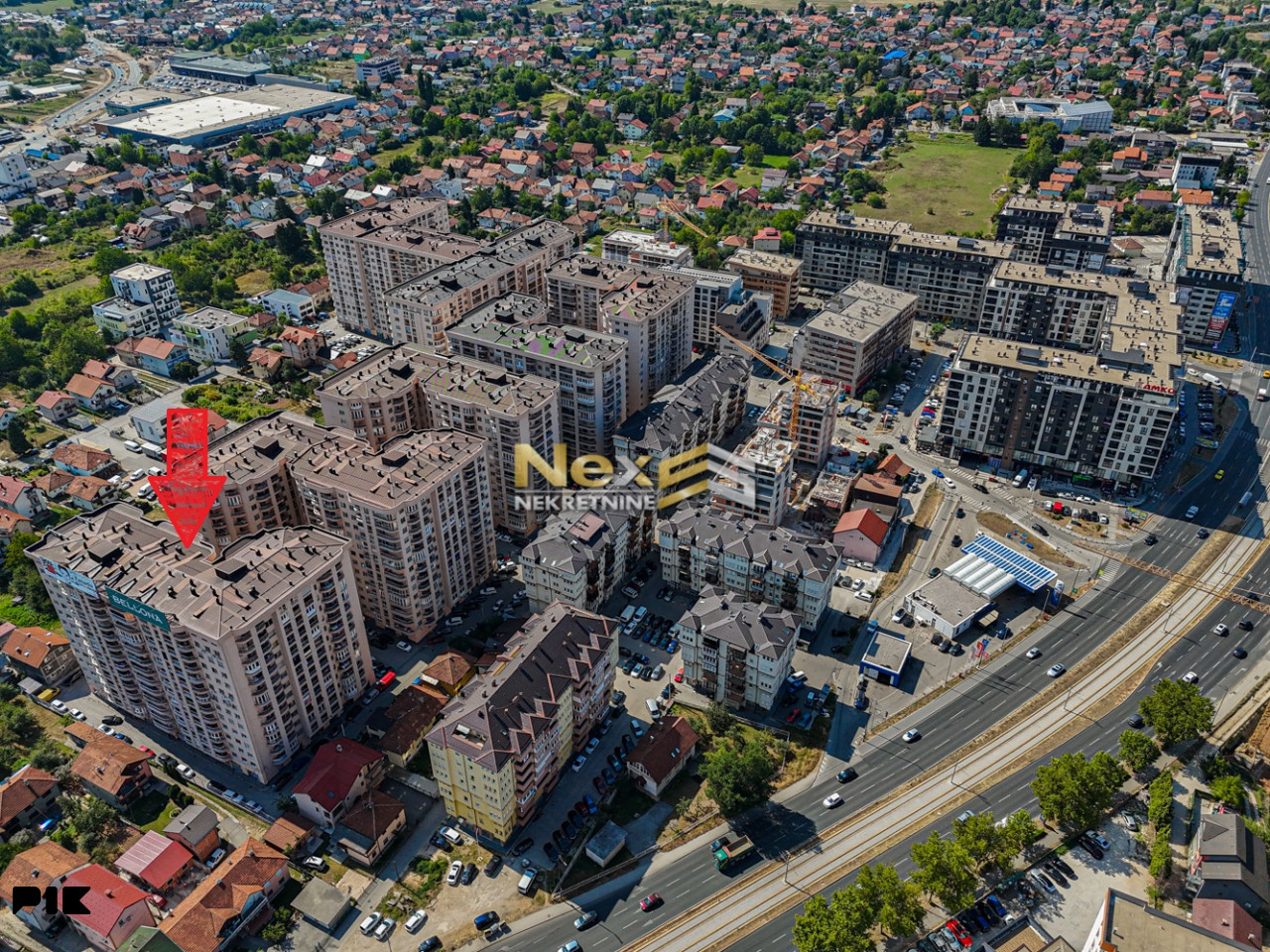 Namješten trosoban stan Tibra/Stup/Ilidža 60 m2