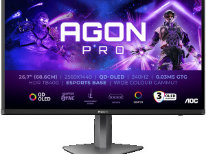AOC Monitor LED AG276QZD2 AGON PRO 26.7" 2560x1440 QD-OLED Ada...