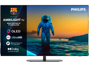 Philips 55OLED820/12 4K Google TV OLED, AMBILIGHT TV, 144 Hz, ...